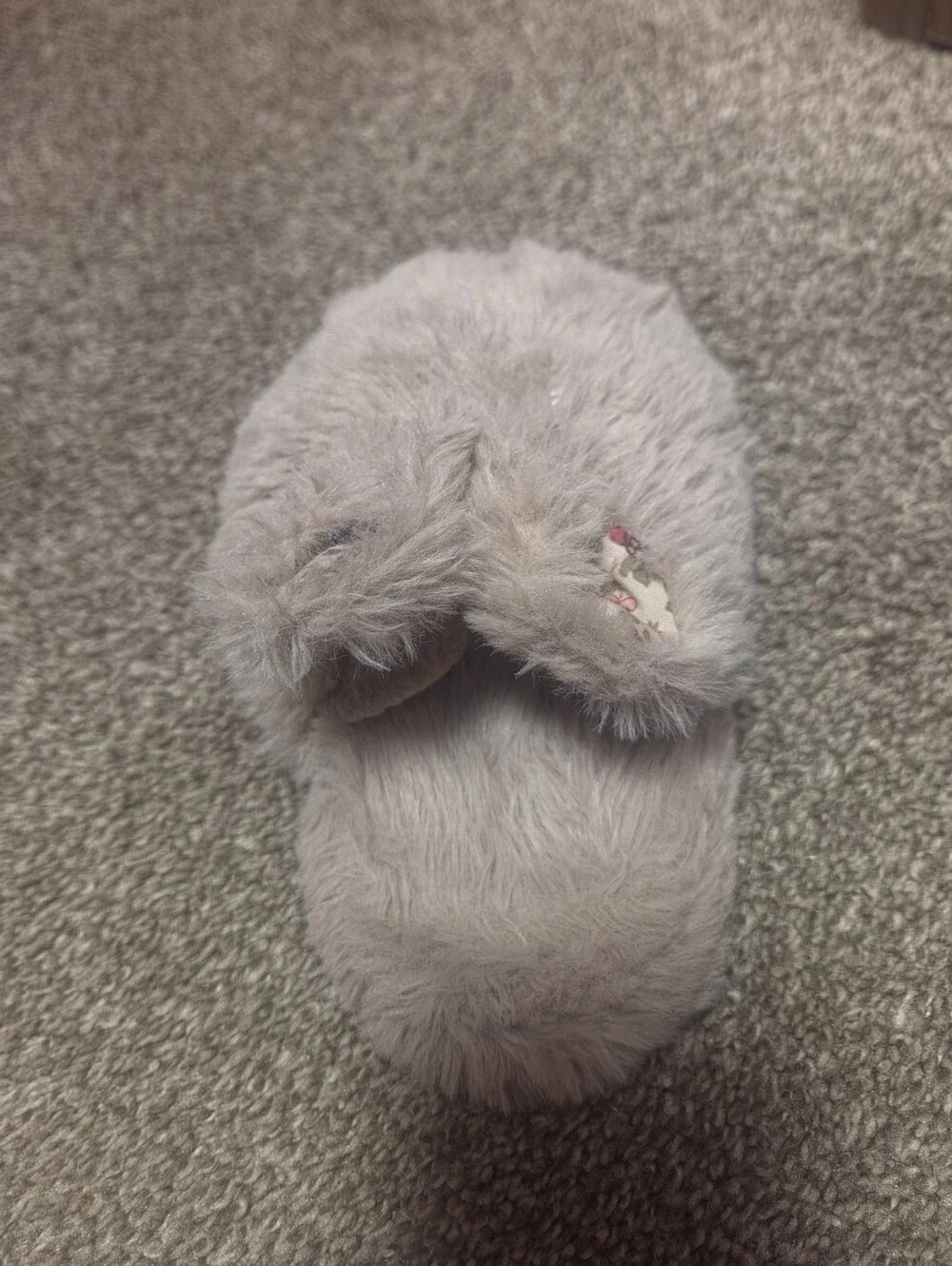 Wonder Nation Fluffy Bunny Slippers